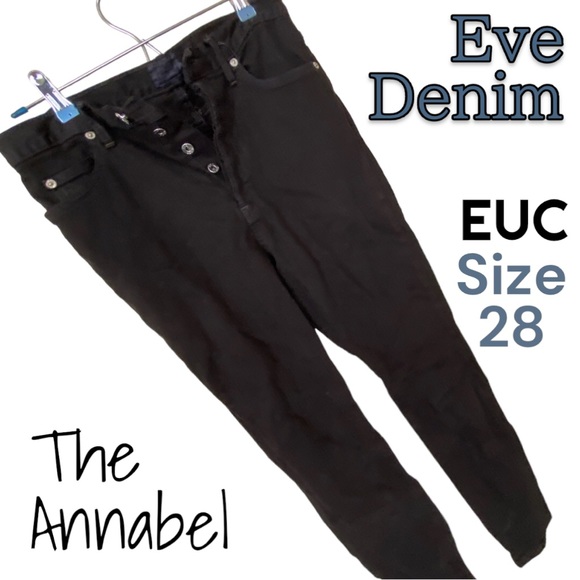 EVE Denim THE ANNABEL in Noir -Size 28 - Picture 5 of 14